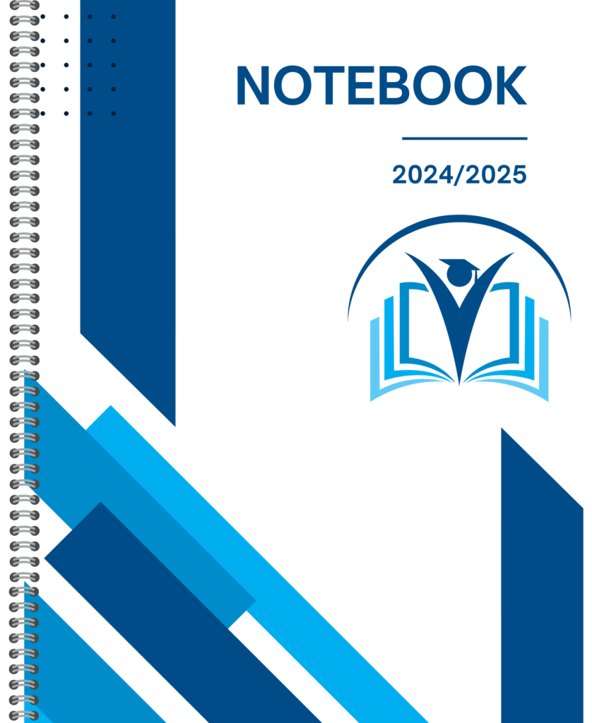 Cover of planner for student for back to school