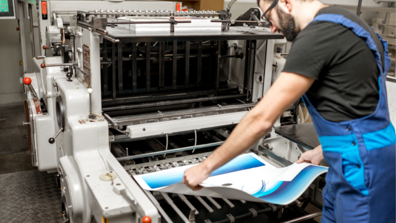 Specialty printing at the printer