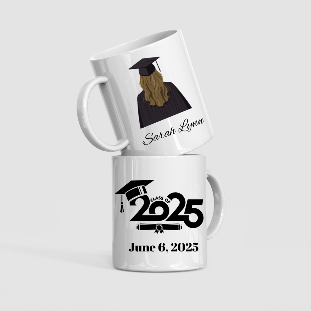 Personalized graduation mug