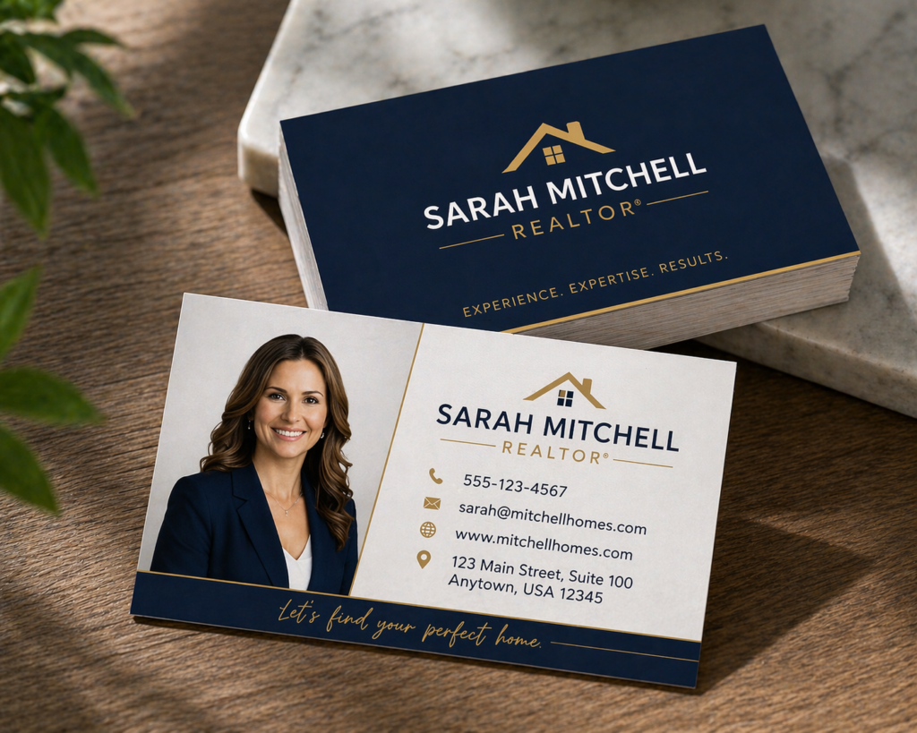 Real Estate professional business cards