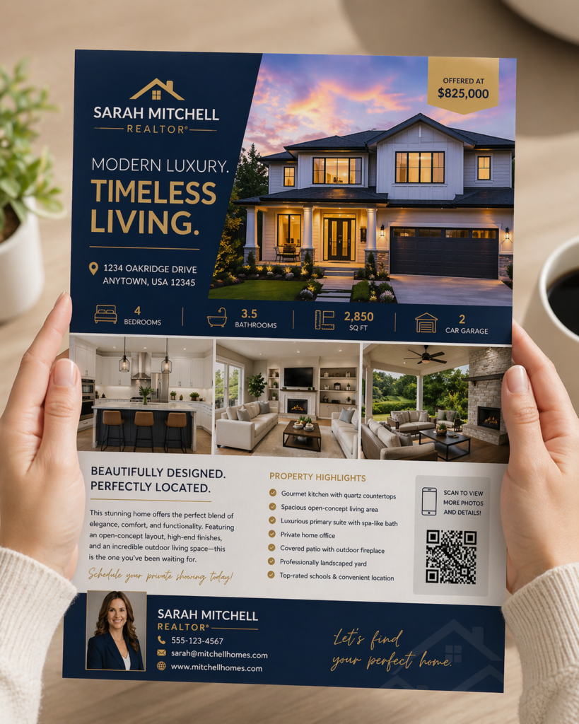 Real Estate property flyers